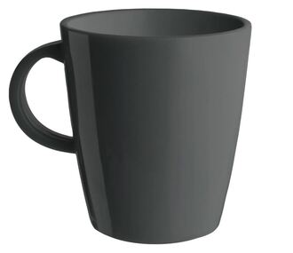 Dolomit Henkelbecher schwarz