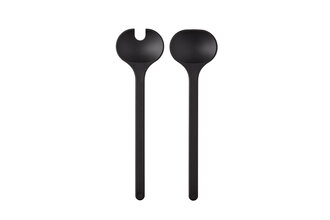 Salatbesteck Silueta Vivid black 2er Set Ansicht