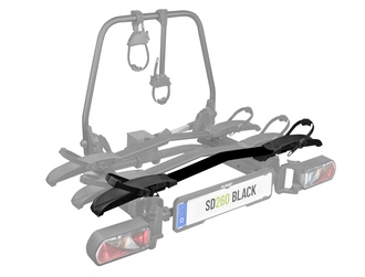 Erweiterung für SD260 Kupplungsträger schwarz