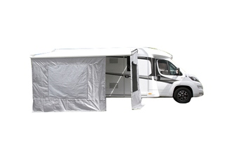 Camper Lounge Vorzelt grau zu