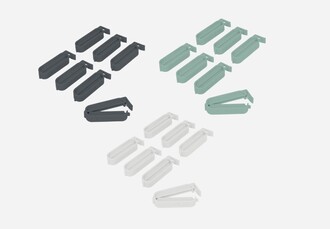 Beutelclips klein verschiedene Farben