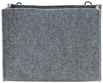 Stautasche Filz grau 29 x 22 cm