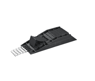 Auffahrkeil Wohnwagen-Set zusammengebaut