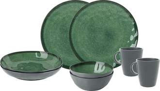 Geschirrset Venetian Sea Green 8 tlg. 