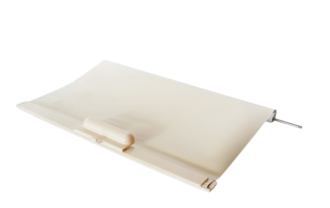 Verdunklungs-Rollo 42 in beige mit Griff