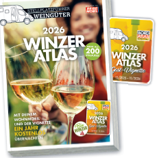 Winzeratlas 2026 Reisemobil Buchcover
