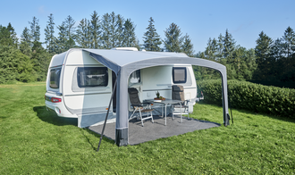 Ventrua Air Sol Sonnendach aufgebaut