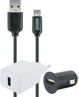 Ladeset Smart 12 V & 230 V Micro USB