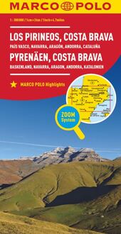 MARCO POLO Regionalkarte Pyrenäen, Costa Brava
