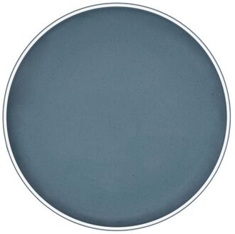 Dolomit Teller flach blau