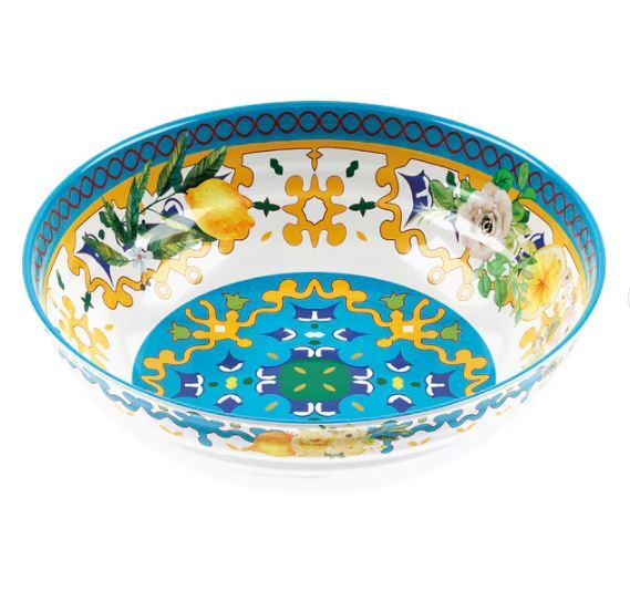 Große Schüssel Flower & Lemon Ø 30 cm