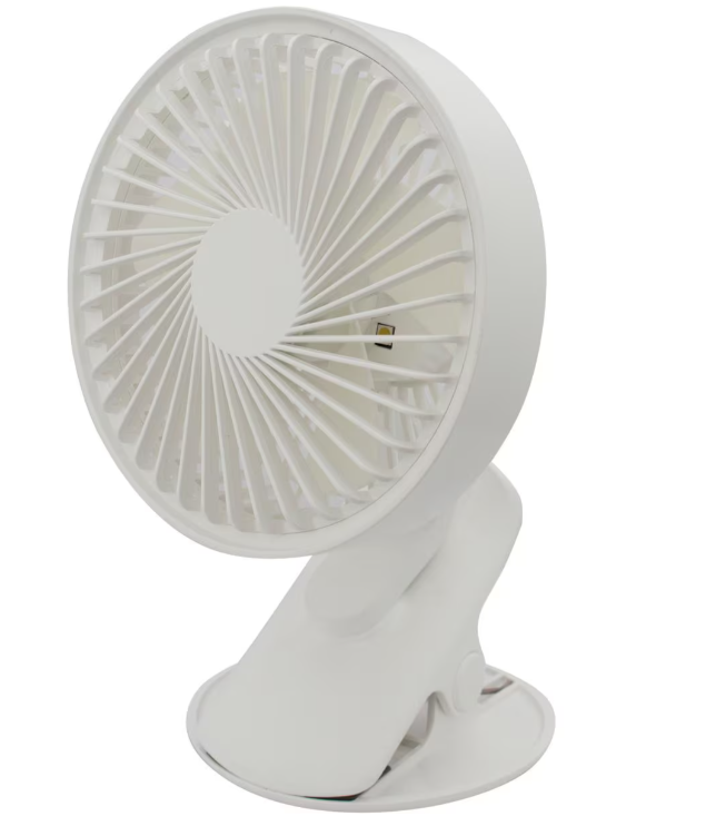 Tischventilator mit Licht aufladbar
