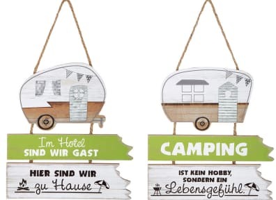 Deko Anhänger Camping