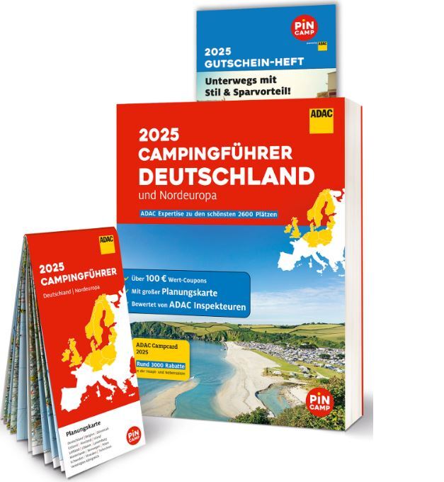 Campingführer Deutschland & Nordeuropa 2024