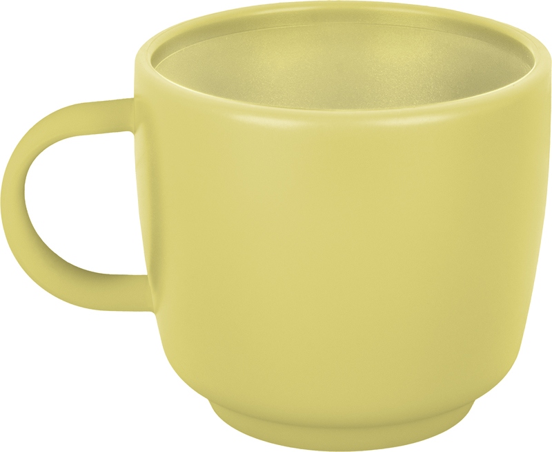 Brunner Dolomit Cappuccinotasse gelb