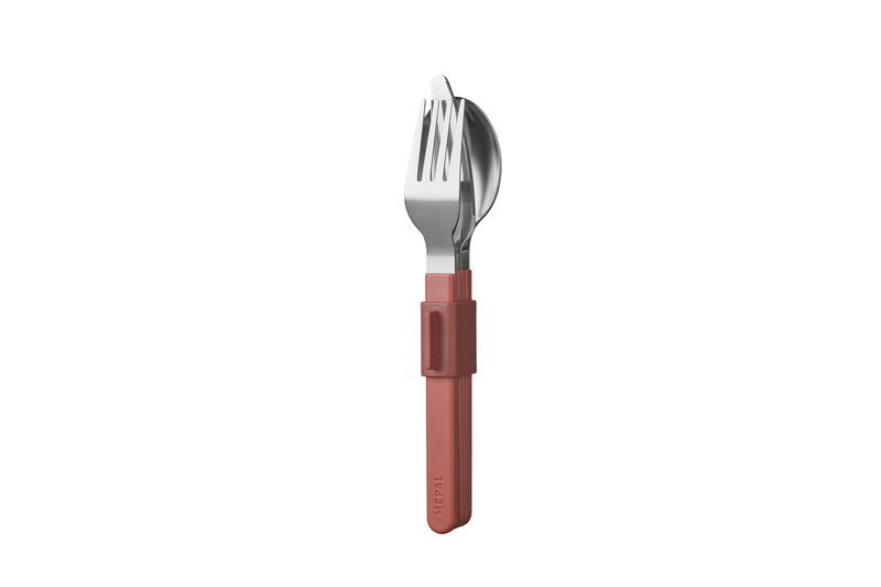 Besteck Silueta rot