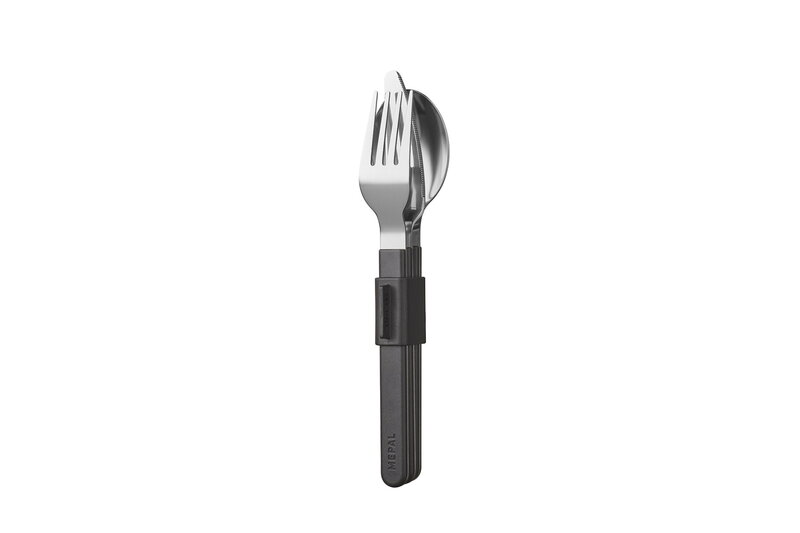 Besteck Silueta Set schwarz