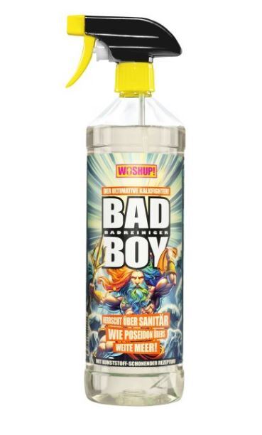 Bad Boy Badreiniger bunte Plastik-Sprühflasche