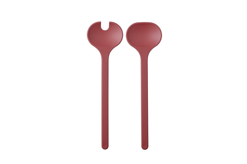 Salatbesteck Silueta Vivid mauve