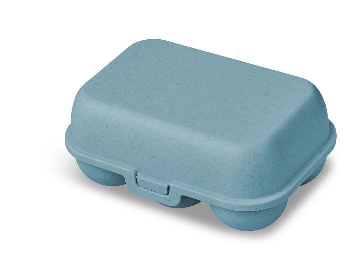 Eierbox blau für 6 Eier