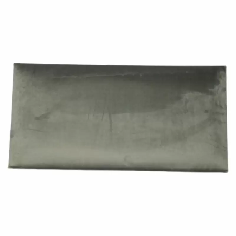 Velour Hellgrau 60x30cm