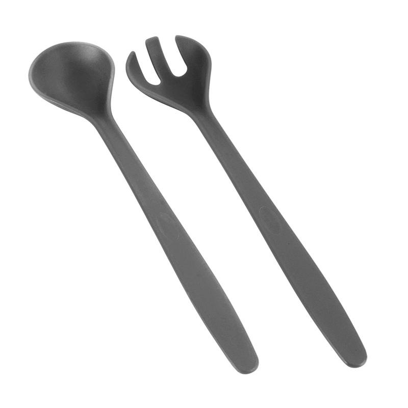 Chicory Salatbesteck grau 2er Set Kunststoff