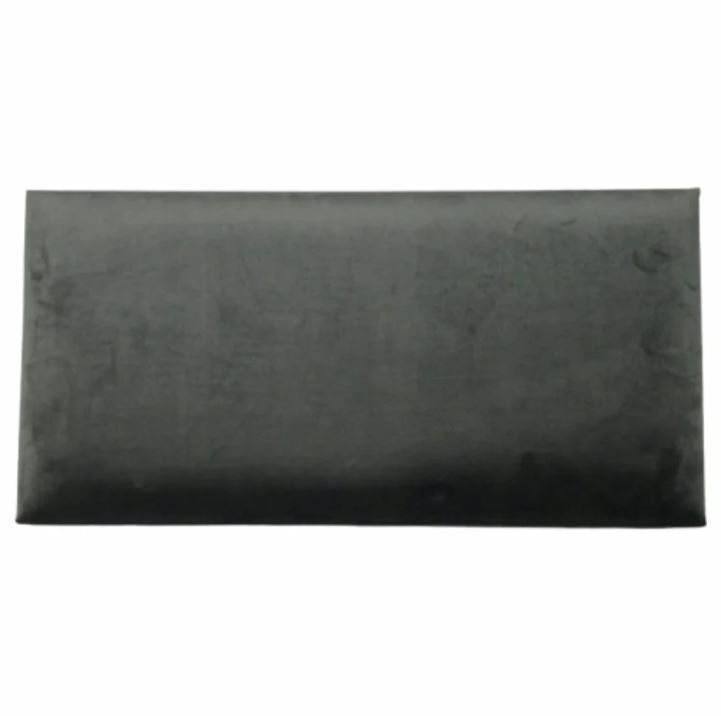 Kissenbrett 50 x 30 Velour anthrazit