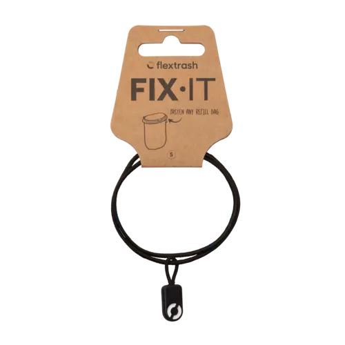 Flextrash - Gummiband S in der Verpackung