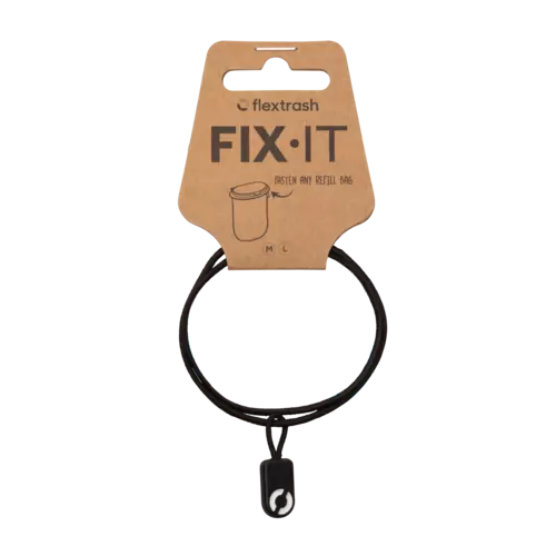 Flextrash - Gummiband M/L in der Verpackung