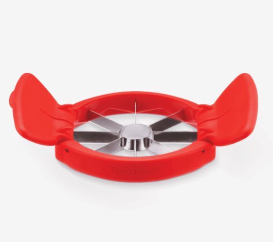 Apfelschneider Flapple in der Farbe rot