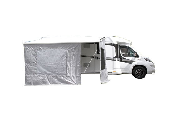 Camper Lounge Vorzelt grau zu