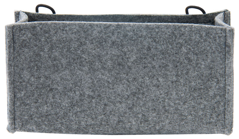 Stautasche Filz grau 23 x 11 cm