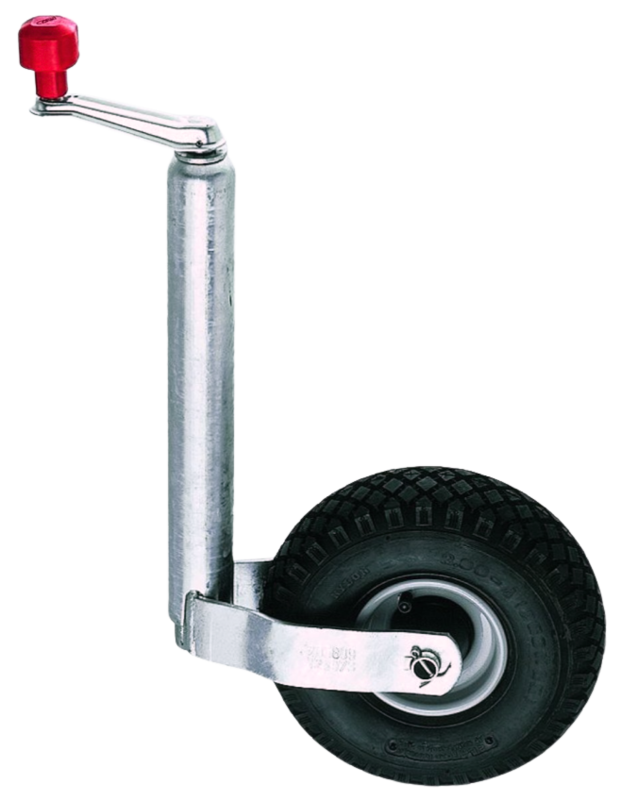 Stützrad 260/85 48mm mit Luftrad und Stahlfelge