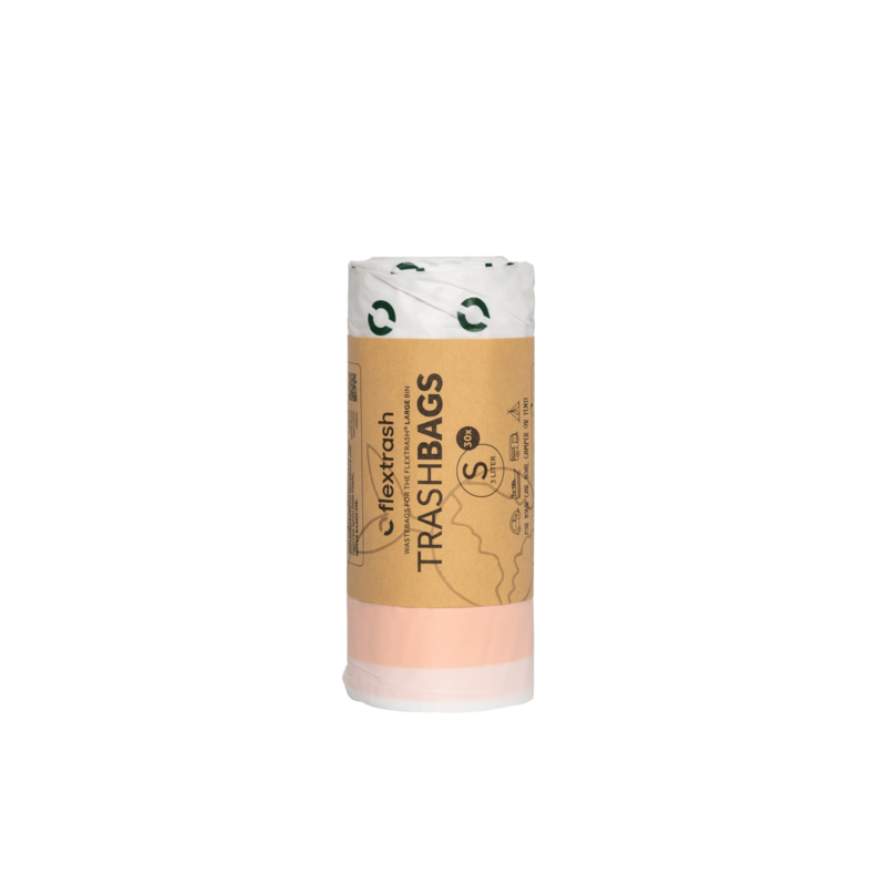 Flextrash Ersatzmüllbeutel S zusammengerollt