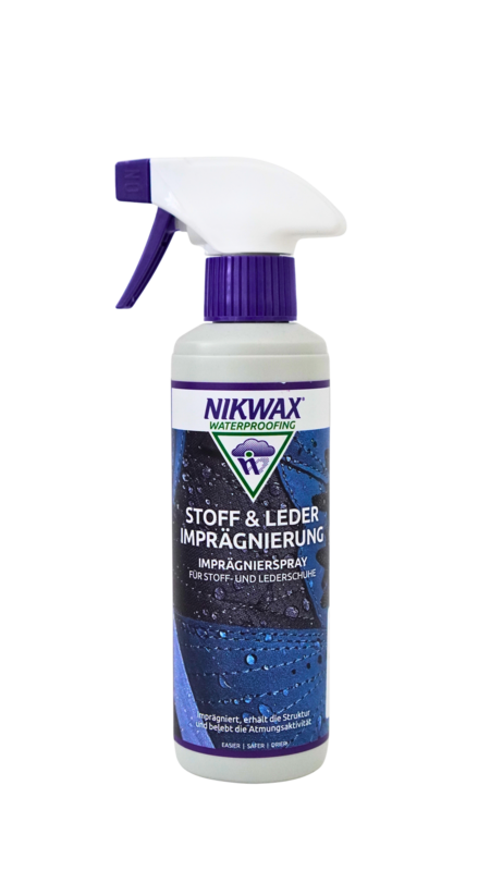 NIKWAX Stoff- Lederimprägnierung Sprühflasche