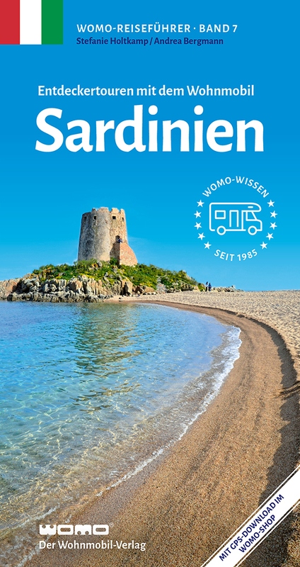 Mit dem Wohnmobil nach Sardinien Cover Womo Verlag