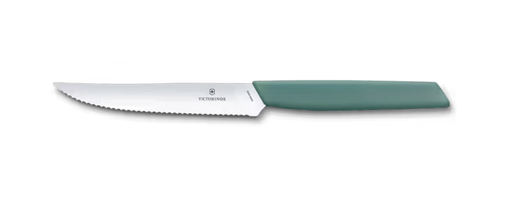 Steakmesser mit Kunststoffgriff in sage