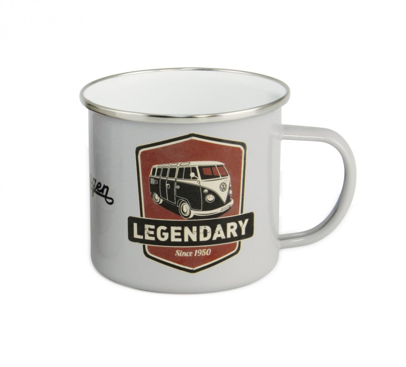 VW Emaille-Tasse 500ml