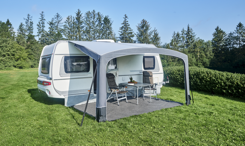 Ventrua Air Sol Sonnendach aufgebaut