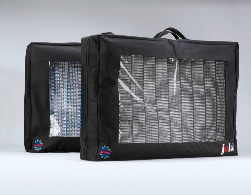 Jolax Vorzelztteppich 250 x 620 cm grau/anthrazit | Freistaat MEGA ...