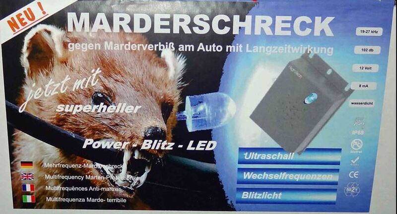 Marderschreck LED Blitz