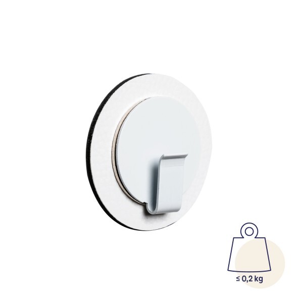 silwy Magent Haken Clever White