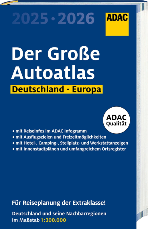 ADAC Der Große Autoatlas Buchcover