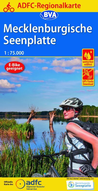 Regionalkarte Mecklenburgische Seenplatte