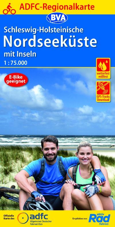 Regionalkarte Schleswig-Holsteinische Nordseeküste
