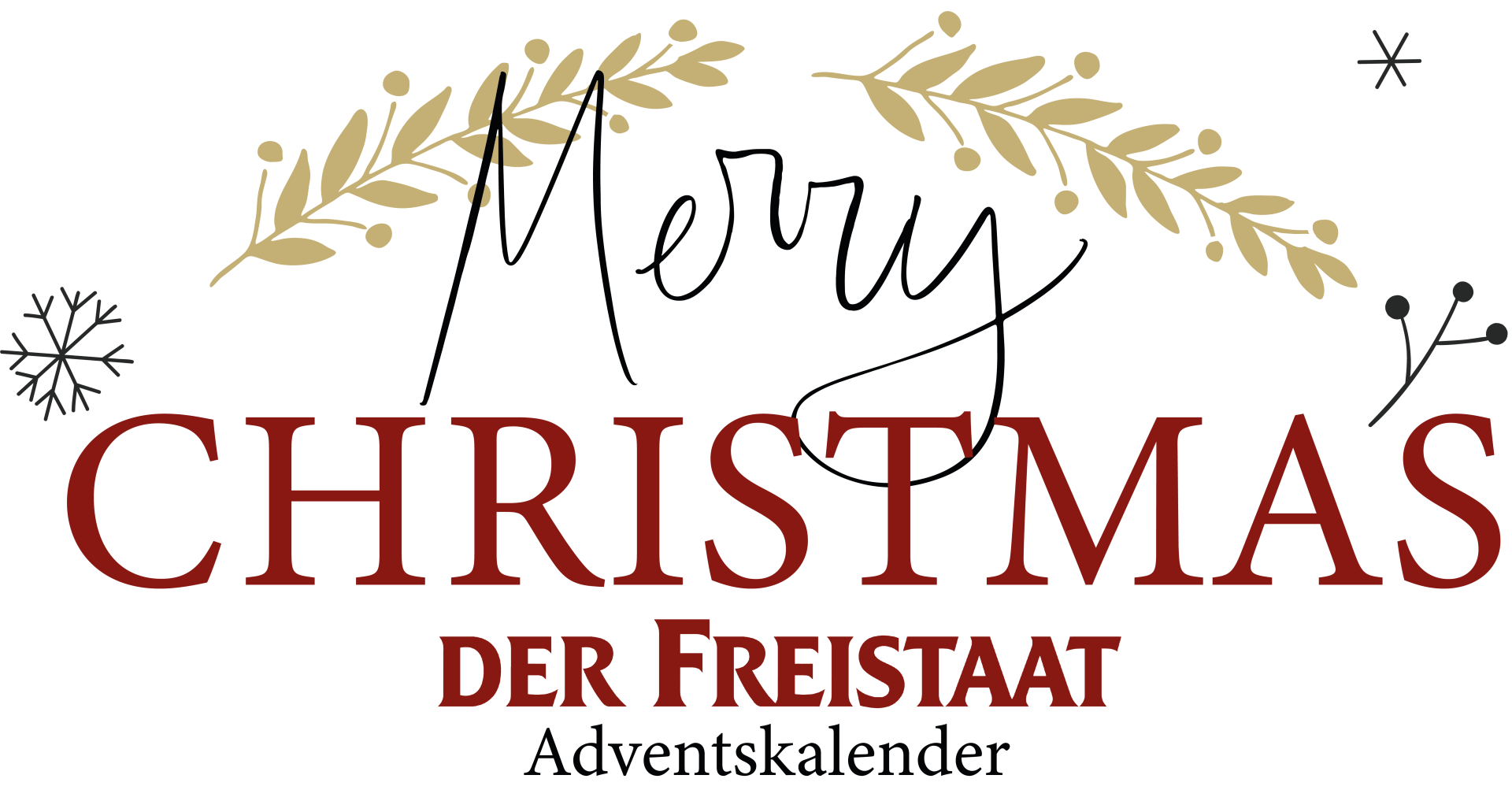 Advendskalender - der Freistaat Logo